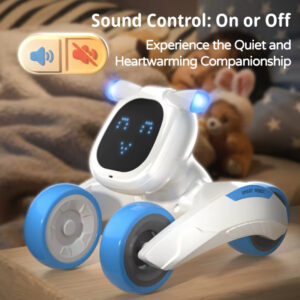 Robot Dog Toy - Programming, Voice Control, USB Rechargeable, Multi-function