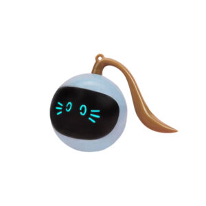 Cat Ball Toy, USB Rechargeable Cat Toy, Automatic Cat Toy, Pet Kicking Snake Toy, Unpredictable Cat Toy, Motion Sensor Cat Toy, Colorful Lighting Cat Toy, Eco-Friendly Cat Toy